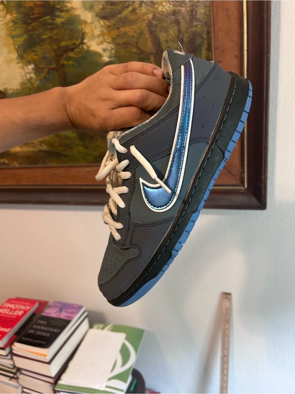 Concepts Nike SB Low Blue Lobster Men's Shoes Sz 9.5 313170-342 Skating